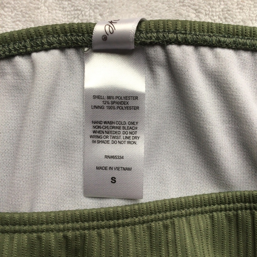 Salt + Cove Olive Green Bikini Bottom - Size XL - Picture 4 of 5